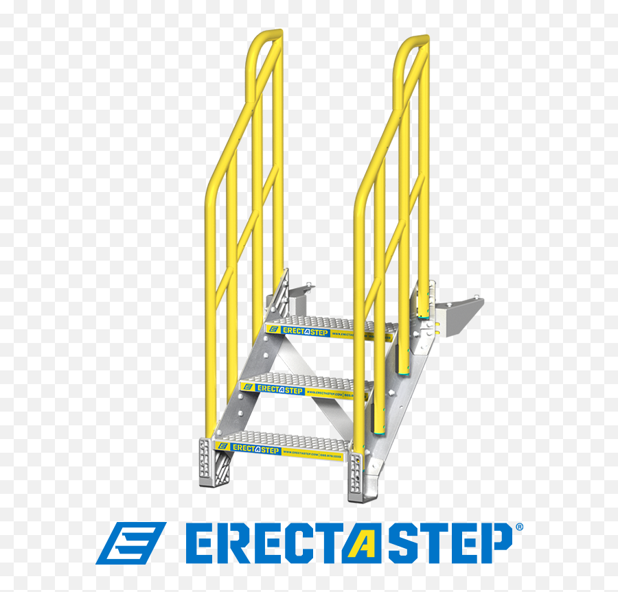 Modular Metal Stairs 3 - Step Erectastep Png,Stair Png