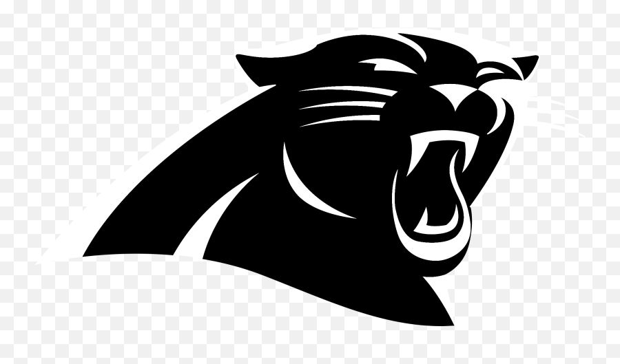 Carolina Panther Logo Transparent Png - Carolina Panthers Logo,Black Panther Logo