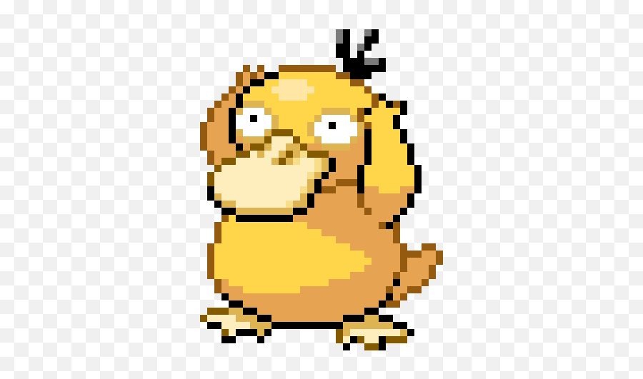 Anime Girl Pixel Art Png Image With No - Anime Girl Pixel Art,Psyduck Png