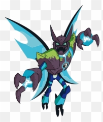 Ben 10 Png - Stinkfly Ben 10 Aliens Omni Mejorados Insectoide Ben 10 Reboot,Ben 10 Png