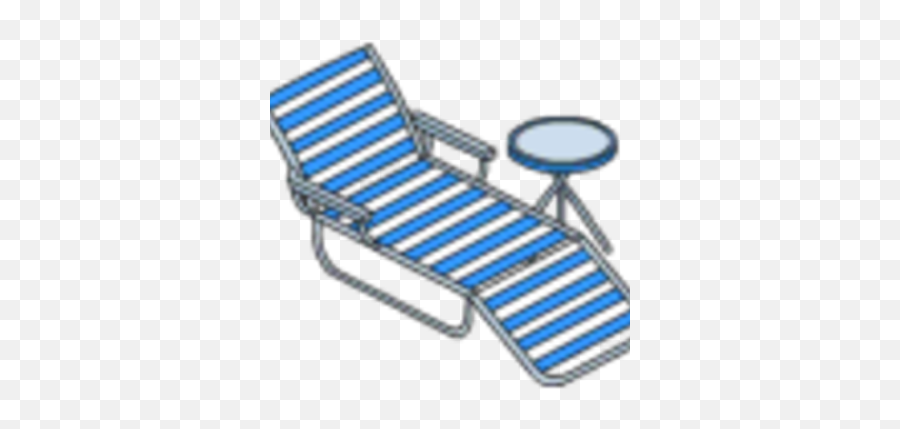 Tapped Out - Sunlounger Png,Lawn Chair Png
