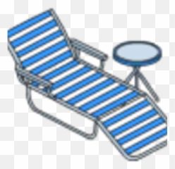 Tapped Out - Sunlounger Png,Lawn Chair Png