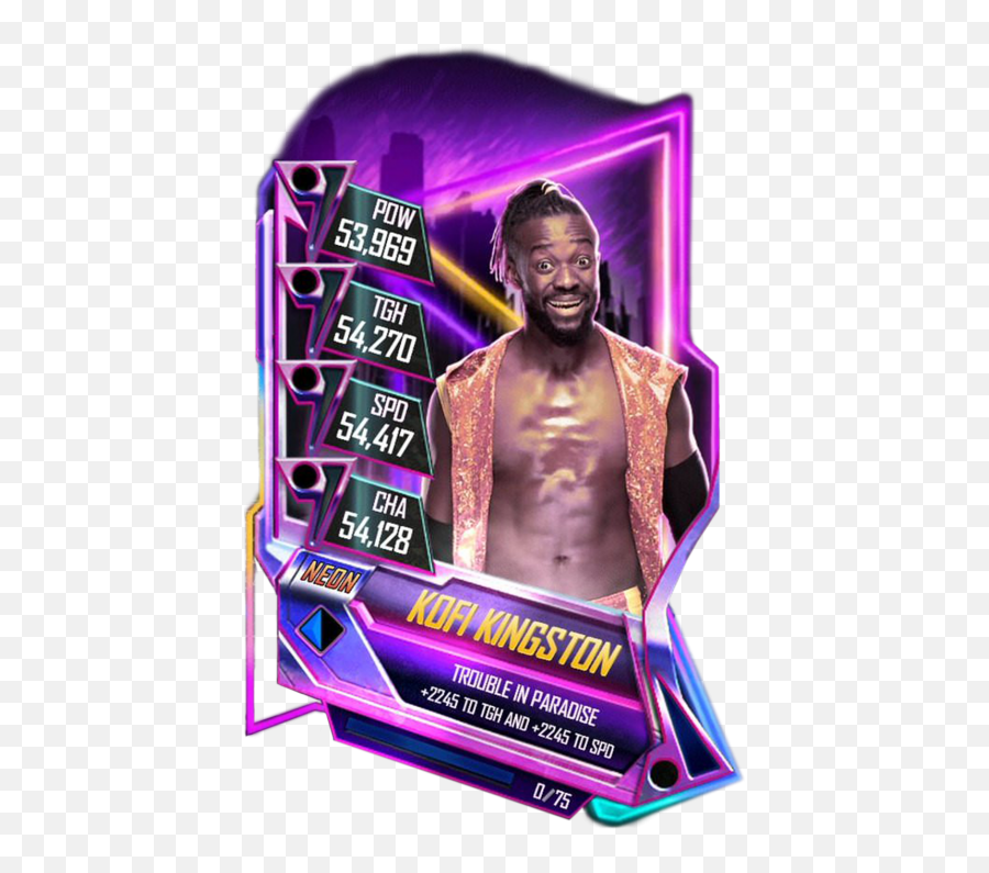 Kofi Kingston Png - Wwe Supercard Rey Mysterio,Kofi Kingston Png