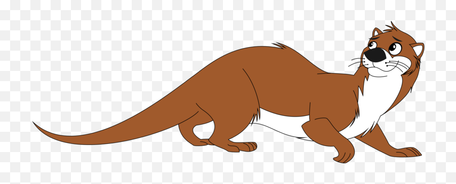 Cartoon Otter - Nutria Clipart Png,Otter Png