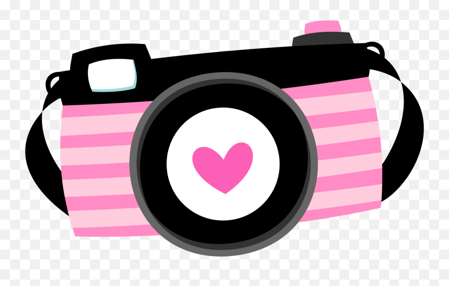 Pink Cartoon Camera - Kartun Camera Pink Png,Cartoon Camera Png