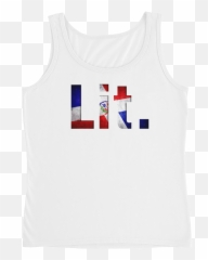 Dominican Republic Lit Tank - Active Tank Png,Dominican Flag Png