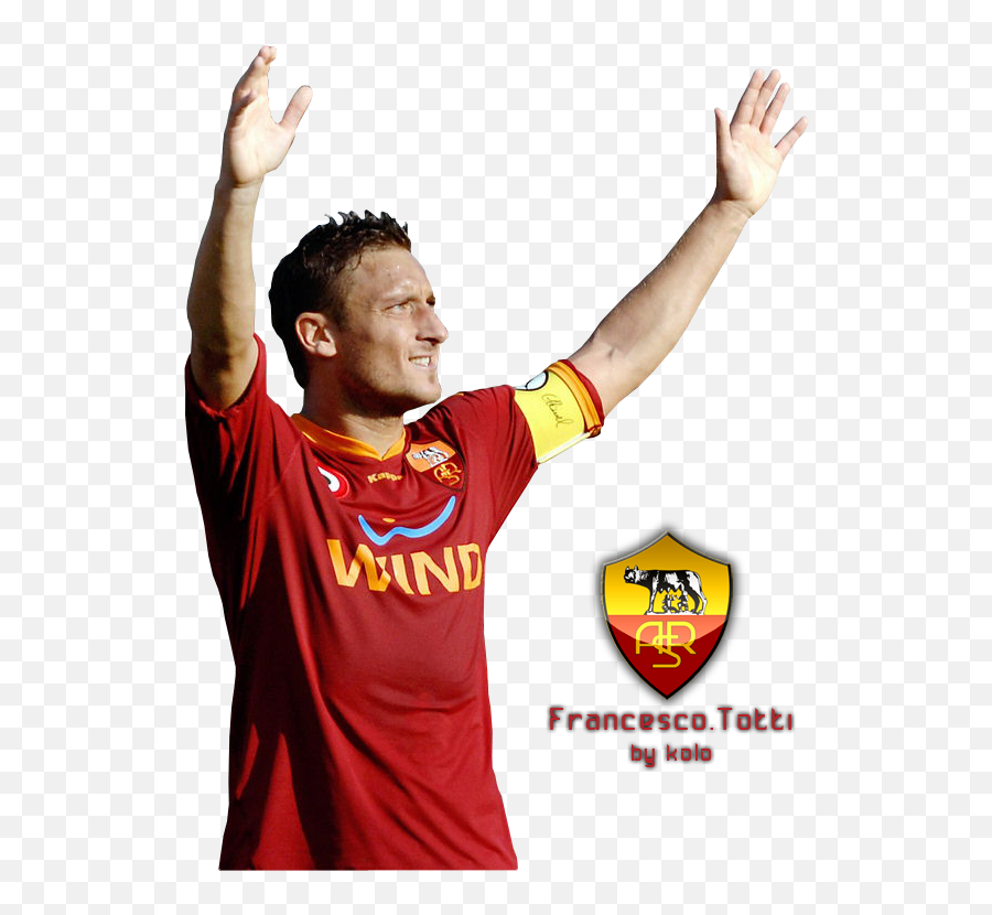 Download Totti 2013 Png - Athlete Full Size Png Image Pngkit Roma,Athlete Png