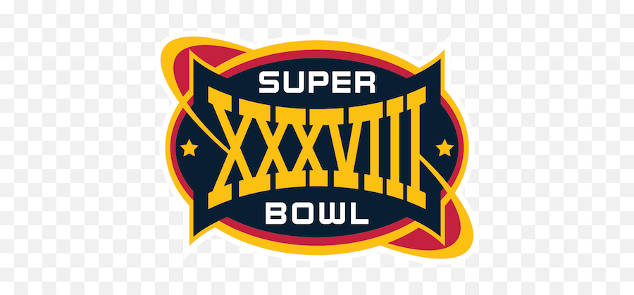 Super Bowl Xxxviii Logo Png Image - Super Bowl 38 Carolina Panthers,Super Bowl Png