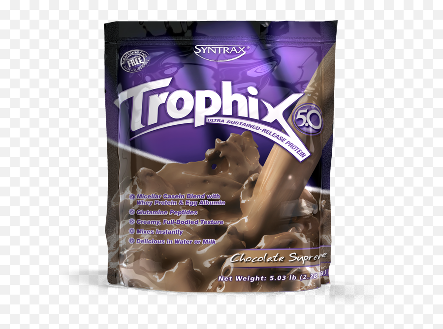 Syntrax Trophix Micellar Casein Blend With Whey Protein - Syntrax Trophix Protein Png,Protein Png