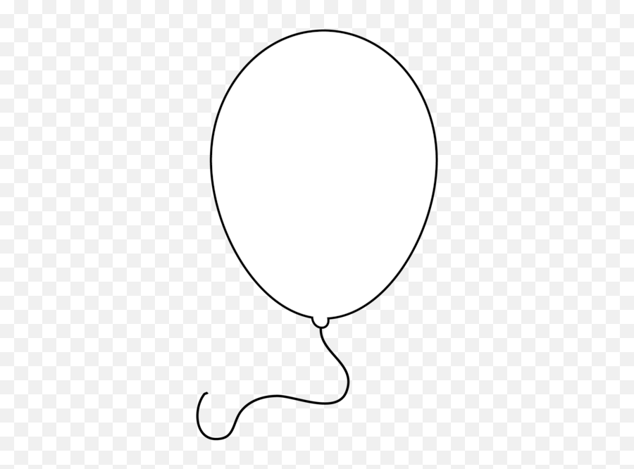 Free Black And White Balloon Download Clip Art - Black And White Balloon Clipart Png,Black Balloon Png