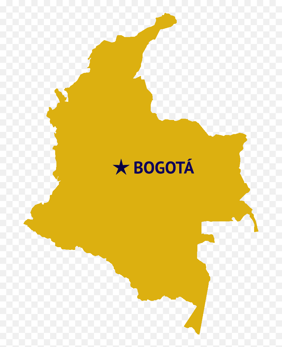 A Week In Bogotá Colombia - Coffee Region Colombia Map Png,Colombia Png