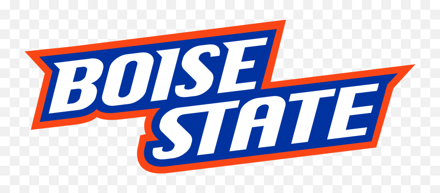 Boise State Text Logo - Boise State Logo Svg Png,Boise State Logo Png