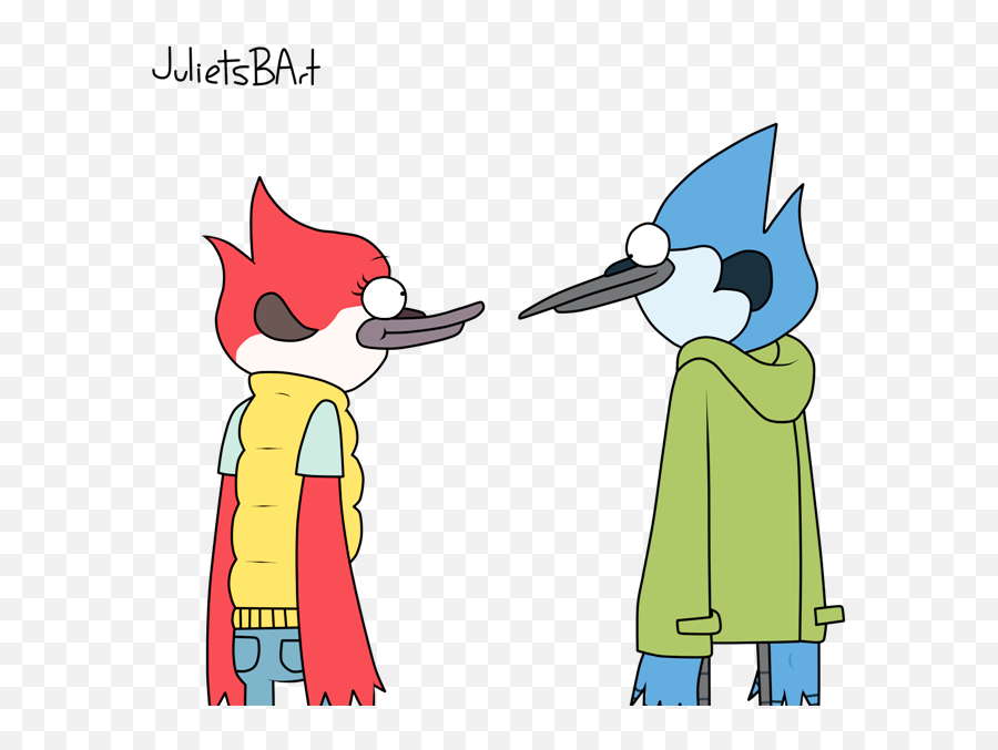 Regular Show Mordecai And Margaret - Regular Show Mordecai And Margaret Png,Mordecai Png