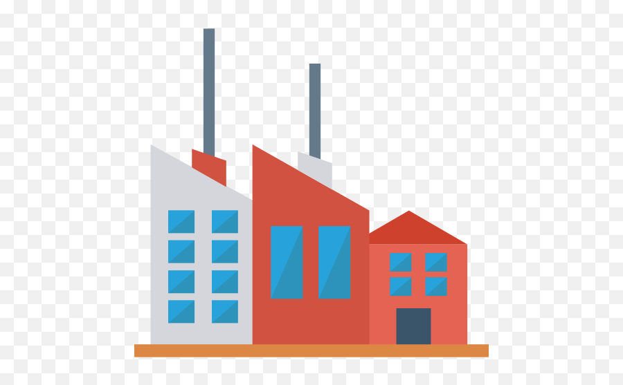 Factory - Vertical Png,Factory Icon Png