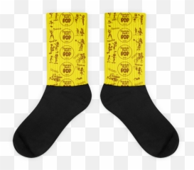 Tootsie Pop Banana Socks U2013 Hdlv - Usa Tootsie Pop Banana Png,Tootsie Roll Png