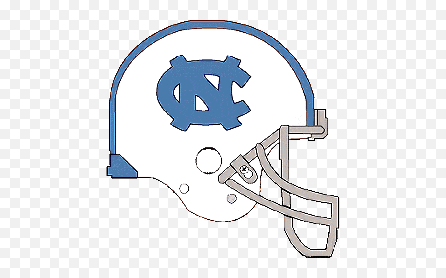 North Carolina Tar Heels Helmet - Ncaa Division I Nr North Carolina Football Helmet Clipart Png,Unc Basketball Logos