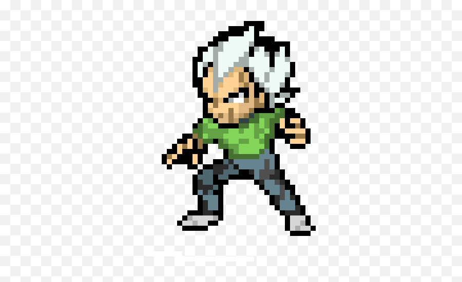 Super Saiyan Vegeta Pixel Art Maker - Fictional Character Png,Vegeta Logo