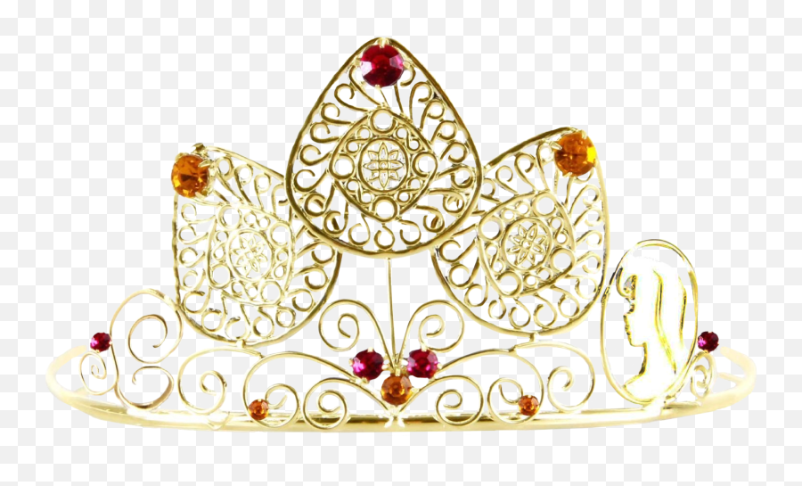 Gold Princess Crown - Disney Princess Rapunzel Tiara Png Snow White Crown Png,Gold Princess Crown Png