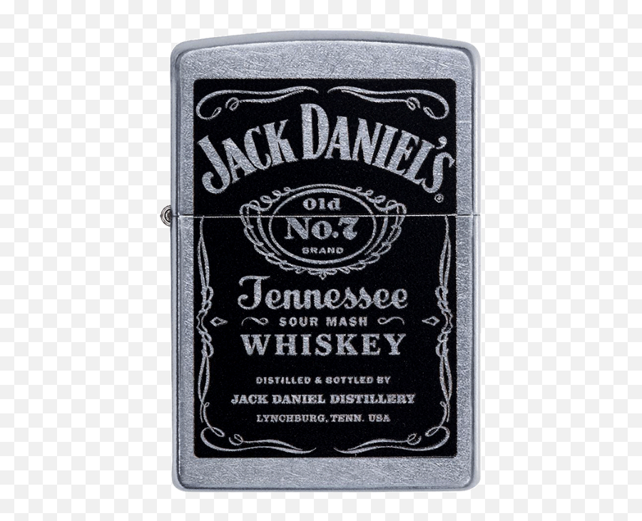 Jack Danielu0027s Vintage Chrome - Zippo Lighter Jack Daniels Zippo Lighters Png,Scary Chrome Icon Png