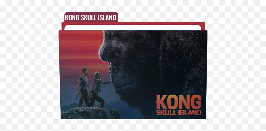 Kong Skull Island Folder Icon Free Download - Designbust Language Png,Godzilla Copyright Icon