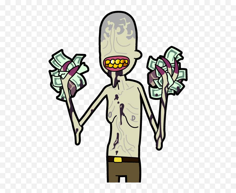 Greed Png 2 Image - Pocket Mortys All Ricks,Greed Png