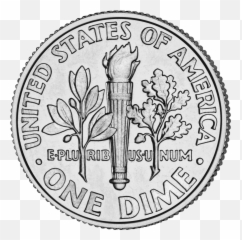 2005 Dime Rev Unc P - 10 Cent Coin Us Png,Dime Png