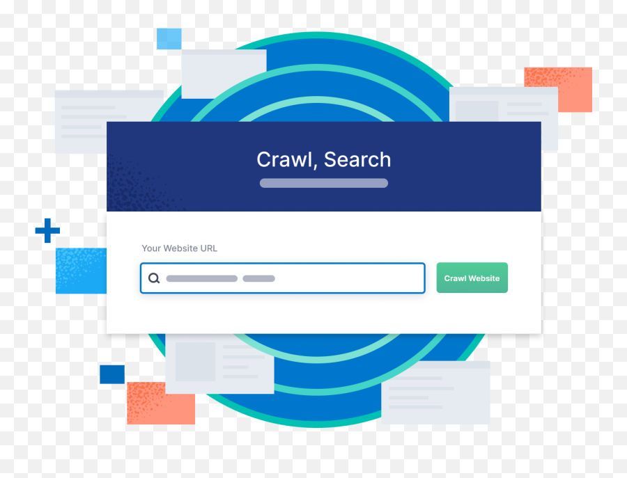 Hosted Site Search Engine For Websites - Vertical Png,Web Crawler Icon