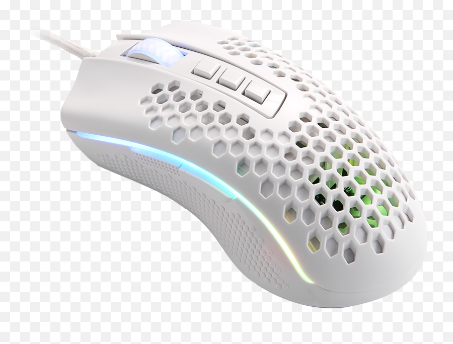 Redragon Storm M808 White Lightweight - Mouse Redragon Storm Lunar White Png,Redragon Icon