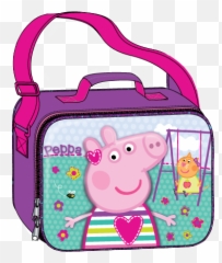 Peppa Pig - Peppa Play 3d Lunch Box Shoulder Bag Png,Lunch Box Png