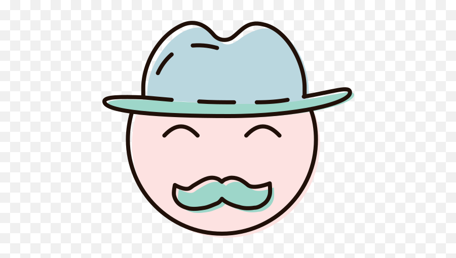Hat Man Face People Consumer Free Icon Of Consumers Color - Happy Png,Consumer Icon Png
