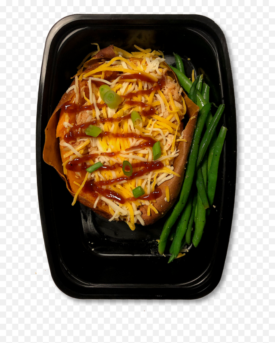Loaded Bbq Sweet Potato W Green Beans U2022 Mind Over Matter - Food Png,Green Beans Png