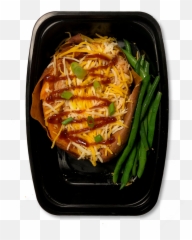 Loaded Bbq Sweet Potato W Green Beans U2022 Mind Over Matter - Food Png,Green Beans Png