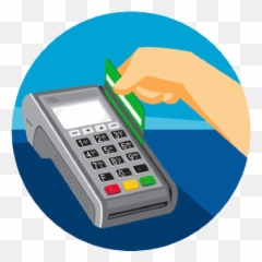 Credit Card Processing U2014 Give - Man Swipe Debit Vector png