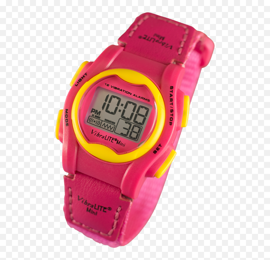 Vibralite Mini - Pink Neon Band Vibrating Watch Ttwvmvpn Vibralite Mini 12 Png,Ttw Icon
