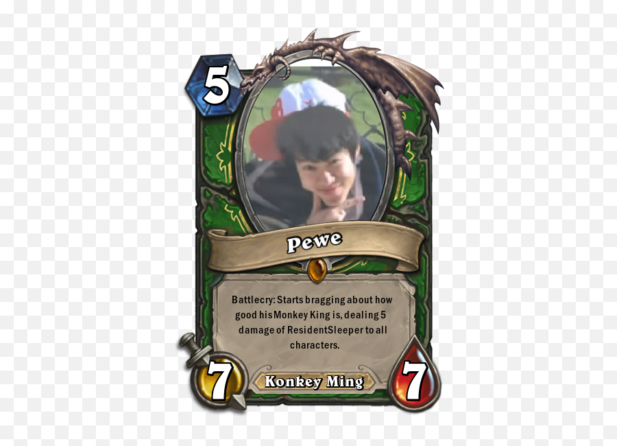 Competitive Hon Players As Hearthstone Cards Rheroesofnewerth - Game Of Thrones Character Card Png,Ming Lee Twitch Icon