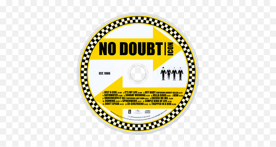 No Doubt Music Fanart Fanarttv - Race Flag Circle Vector Png,Icon Hella Leather
