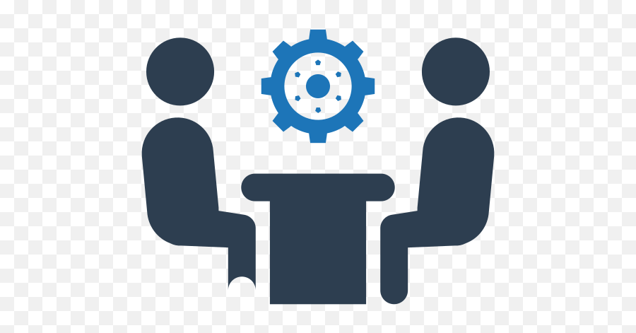Business Meeting Icon Teamwork Discuss Problem - Page Optimization Icon Png,Teamwork Icon Png