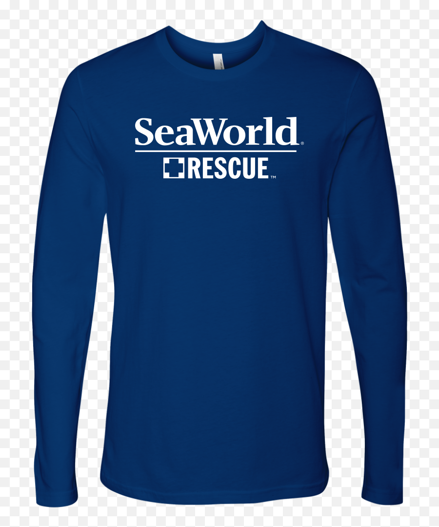 Seaworld Rescue Logo Long Sleeve Tee - Seaworld Rescue Png,Rescue Icon
