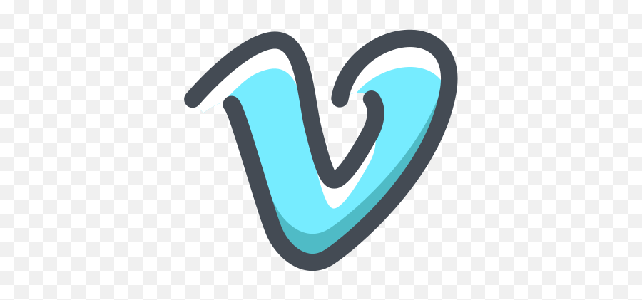 Vimeo Icon In Pastel Style - Language Png,Vimeo Social Icon