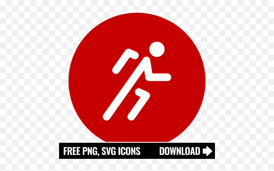 Free Running Icon Symbol Png Svg Download - Euston Railway Station,Arsenal Icon