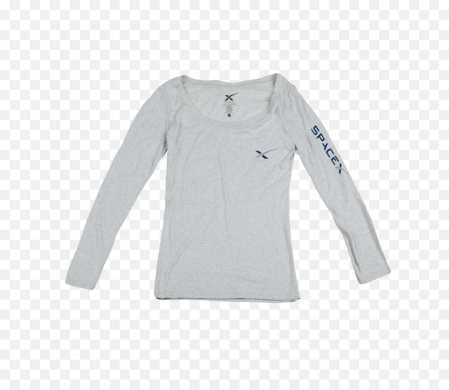 Download Womenu0027s Spacex Long Sleeve Shirt - Longsleeved T Png,Spacex Png