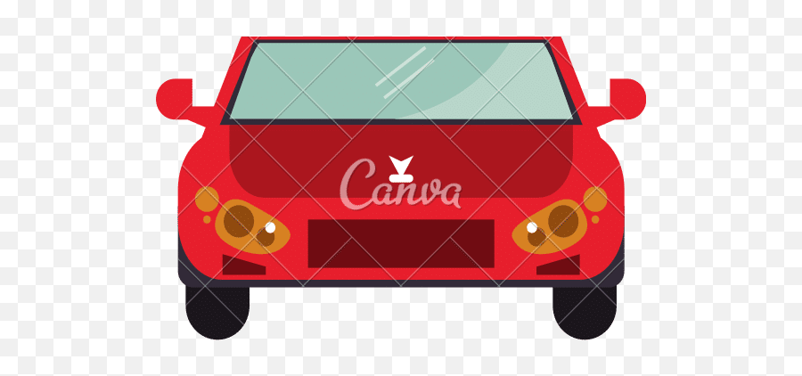 Red Car Icon - Canva Png,Red Car Icon