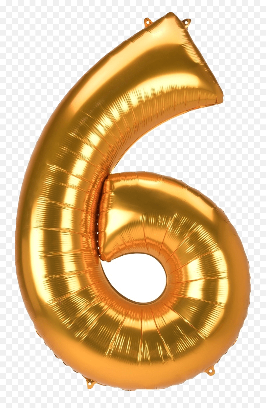 53 Jumbo Gold Number Balloons Png In Chrome Icon