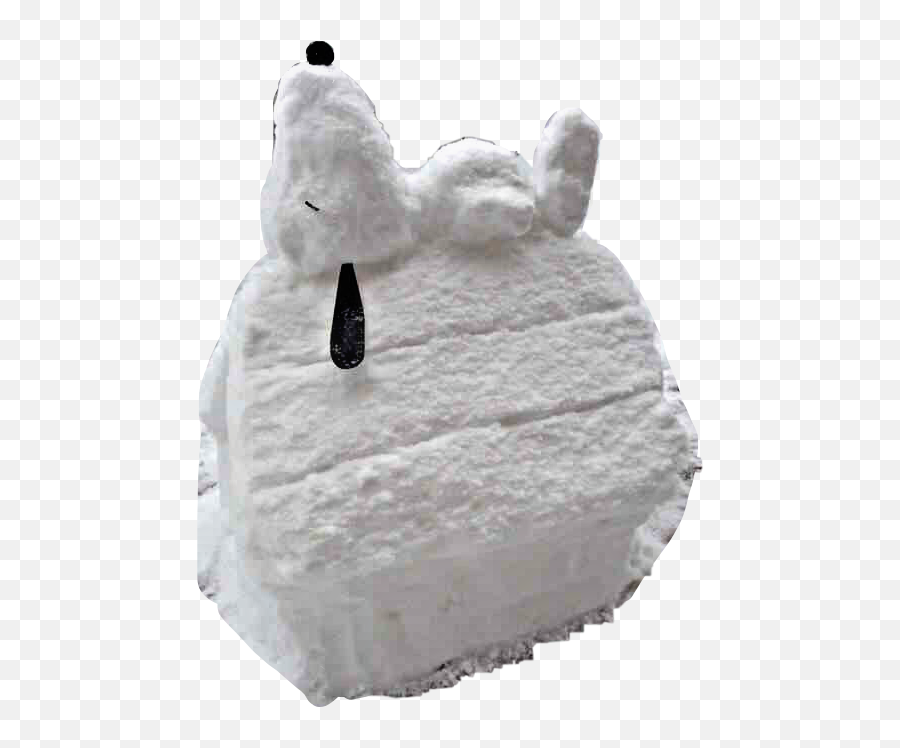 Snow Pile Creative Dog Snoopy Character Snowman White - Cake Png,Snow Pile Png