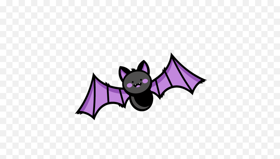 Halloween Bat Scrapbook Title Svg Cuts Cut File - Cute Halloween Bat Clipart Png,Halloween Bat Png