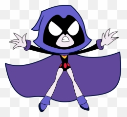 Download Free Png Teen Titans Hd - Dlpngcom Teen Titans Go Character Raven,Teen Titans Logo Png