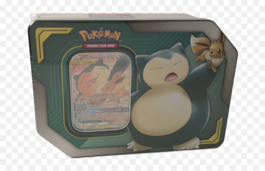 Pokemon - Tag Team Gx Tin Eevee U0026 Snorlaxgx Pokémon Ruby And Sapphire Png,Snorlax Png