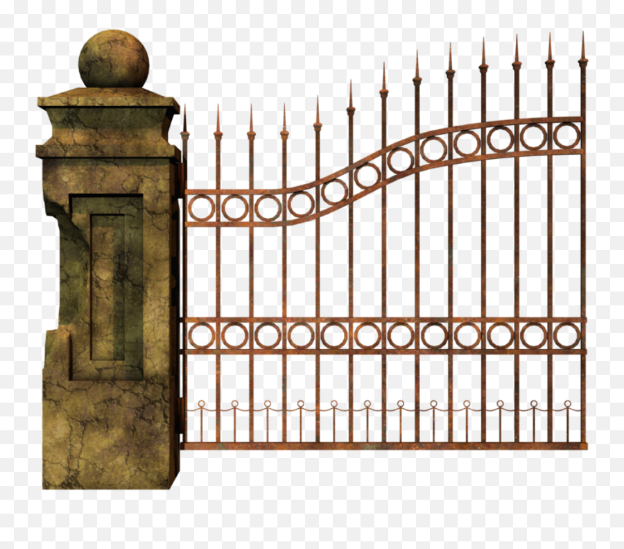Download Share This Image - Gate Transparent Graveyard Png Cemetery Gate Png,Graveyard Png