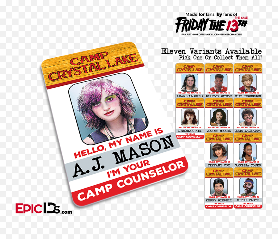 Download Camp Crystal Lake Friday The - Friday The 13th Png,Friday The 13th Game Logo