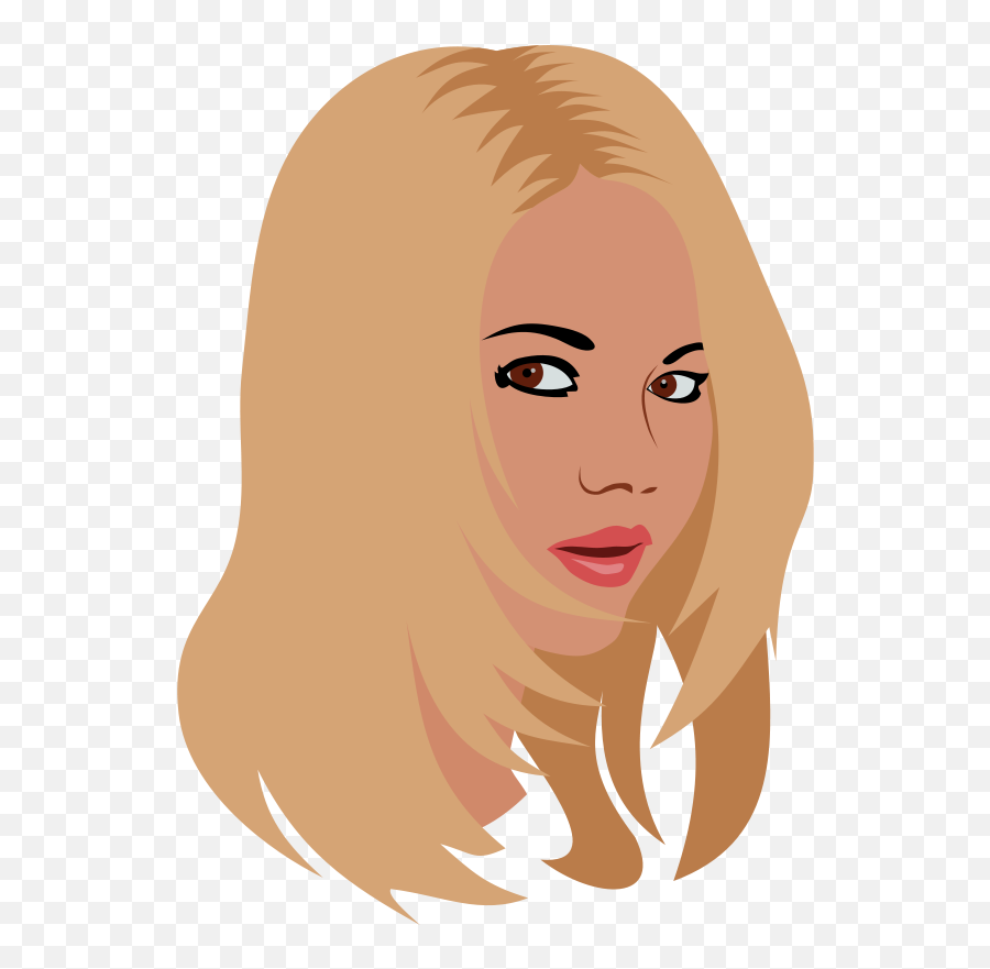 Beautiful Girl Clipart Png - Blonde Woman Clipart Png,Beautiful Woman Png